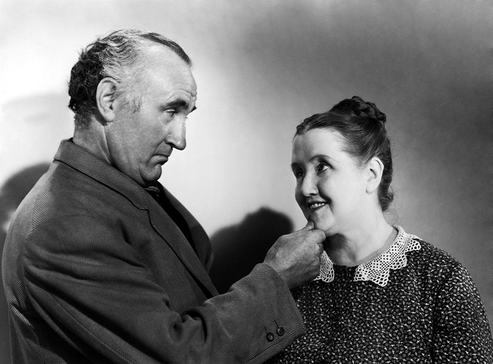 Donald Crisp, shown here with Best Supporting Actress nominee Sara Allgood, won the Best Supporting Actor Oscar® for his role as family patriarch, Gwilym Morgan, in the 1941 film "How Green Was My Valley," which also won the Oscar for Best Picture. Restored by Nick & jane for Dr. Macro's High Quality Movie Scans Website: http:www.doctormacro.com. Enjoy!