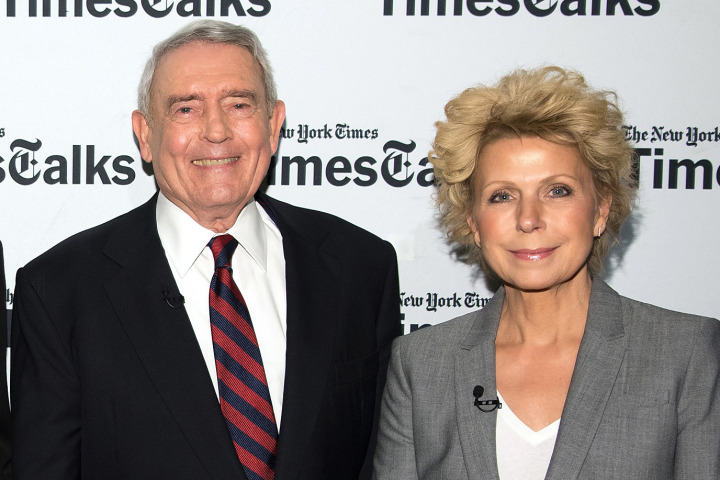 NEW YORK, NY - OCTOBER 08: (L-R) Robert Redford, Cate Blanchett, Dan Rather, and Mary Mapes attend TimesTalks Presents Cate Blanchett, Robert Redford, Mary Mapes And Dan Rather In Discussion With Susan Dominus at TheTimesCenter on October 8, 2015 in New York City. (Photo by Mike Pont/WireImage)
